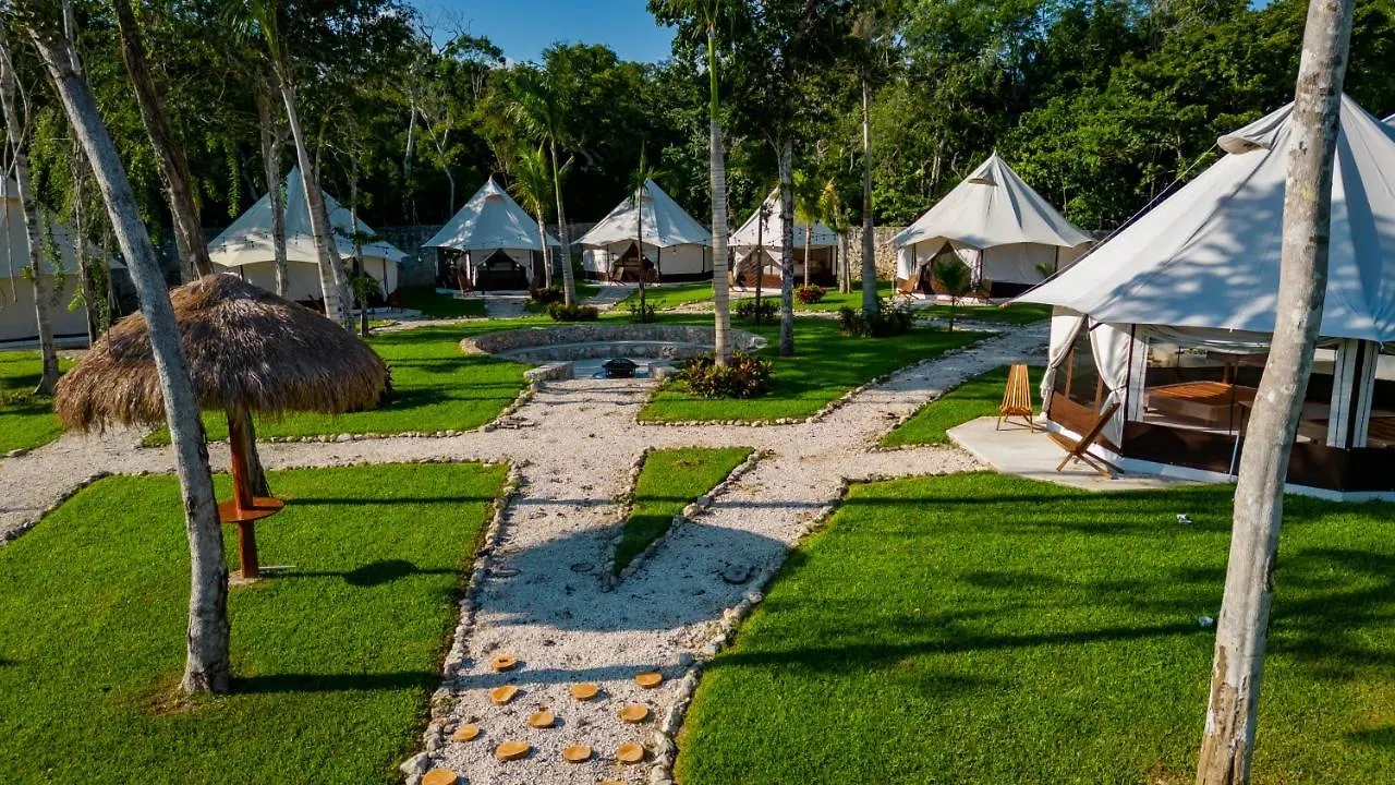 Hotel Xakluum Eco Glampings Puerto Morelos Camping