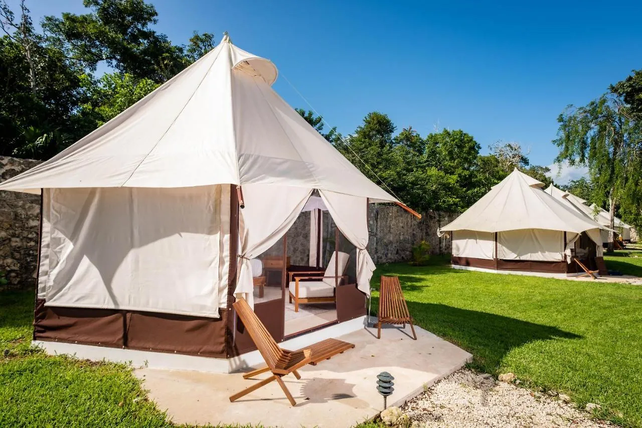 Camping Hotel Xakluum Eco Glampings Puerto Morelos México