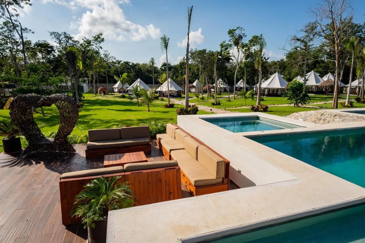 Hotel Xakluum Eco Glampings Puerto Morelos