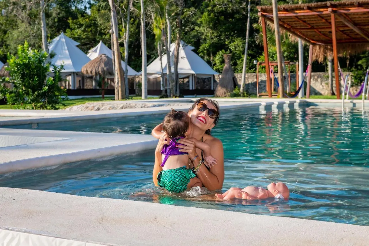 Hotel Xakluum Eco Glampings Puerto Morelos
