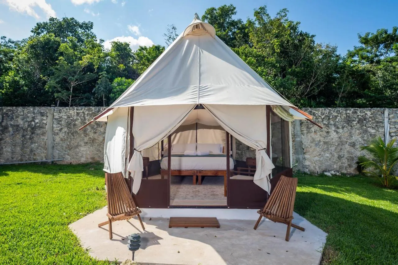 Xakluum Eco Glampings Hotel Puerto Morelos Mexikó