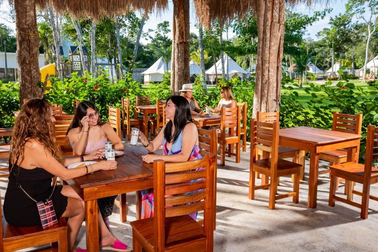 Kemping Xakluum Eco Glampings Hotel Puerto Morelos