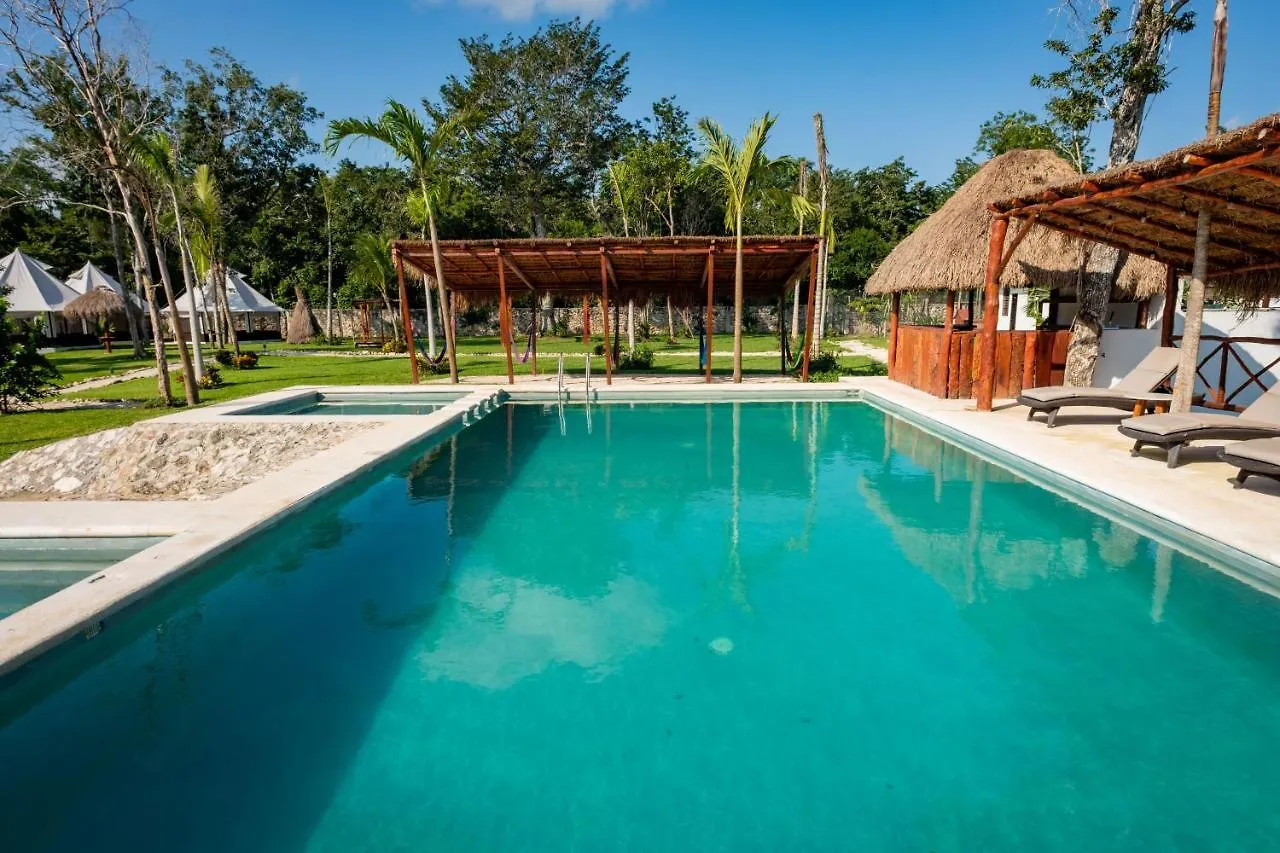 Xakluum Eco Glampings Hotel Puerto Morelos Kemping